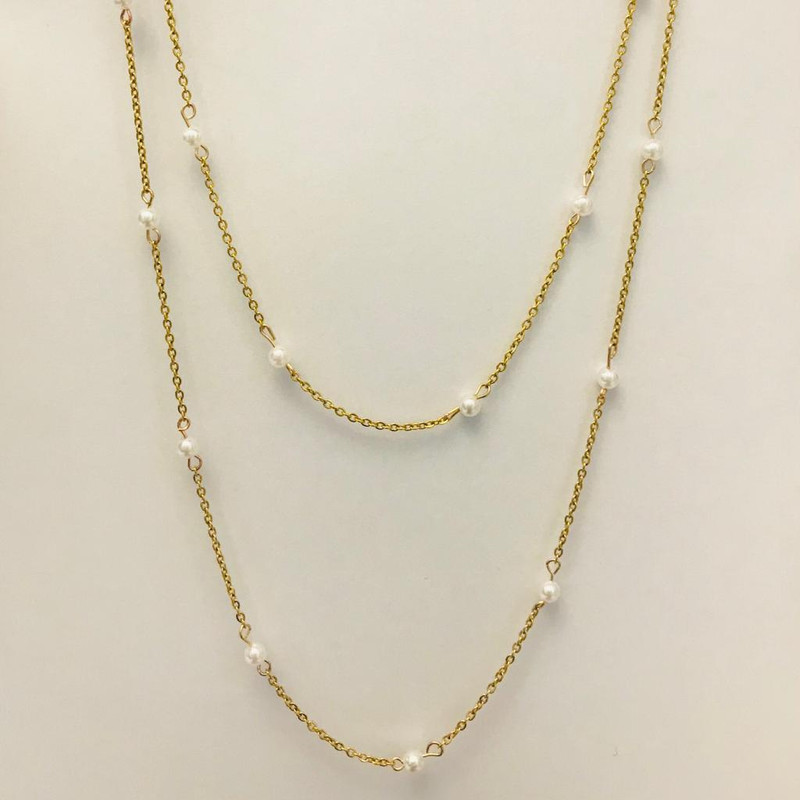 گردنبند زنانه مدل رومانتویی اپرا