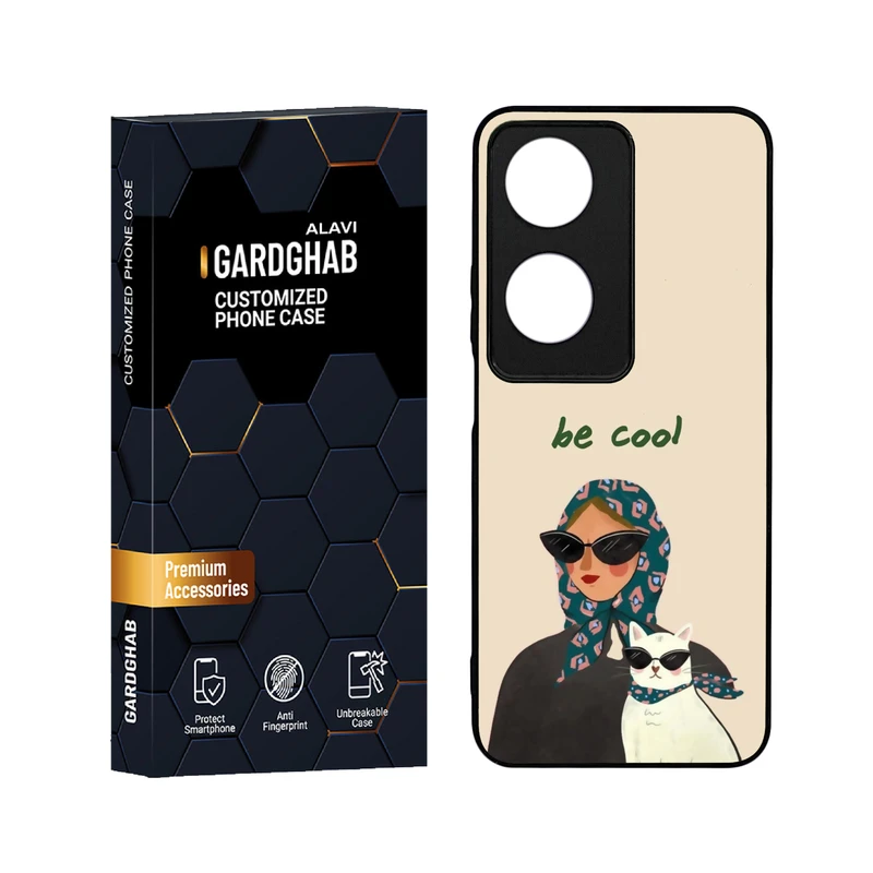 کاور گارد قاب علوی مدل دور ژله ای فانتزی مناسب برای گوشی موبایل آنر X7B 4G