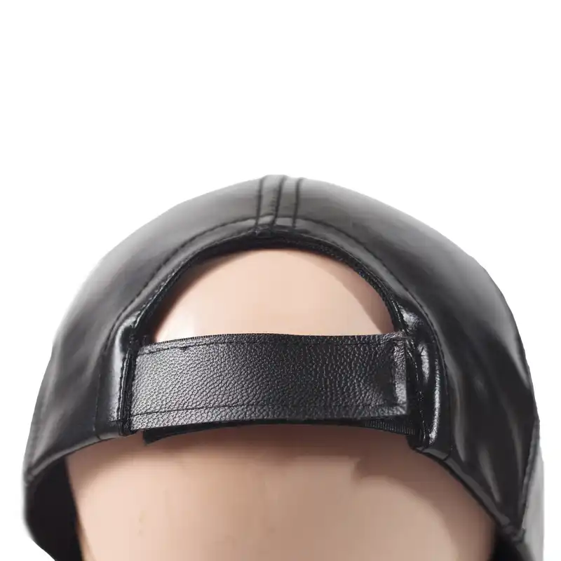 کلاه کپ مدل نقابدار چرم