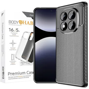 BODY GHAB Carbon Case For Xiaomi Redmi Note14Pro 4G / Redmi Note 14 Pro 5G