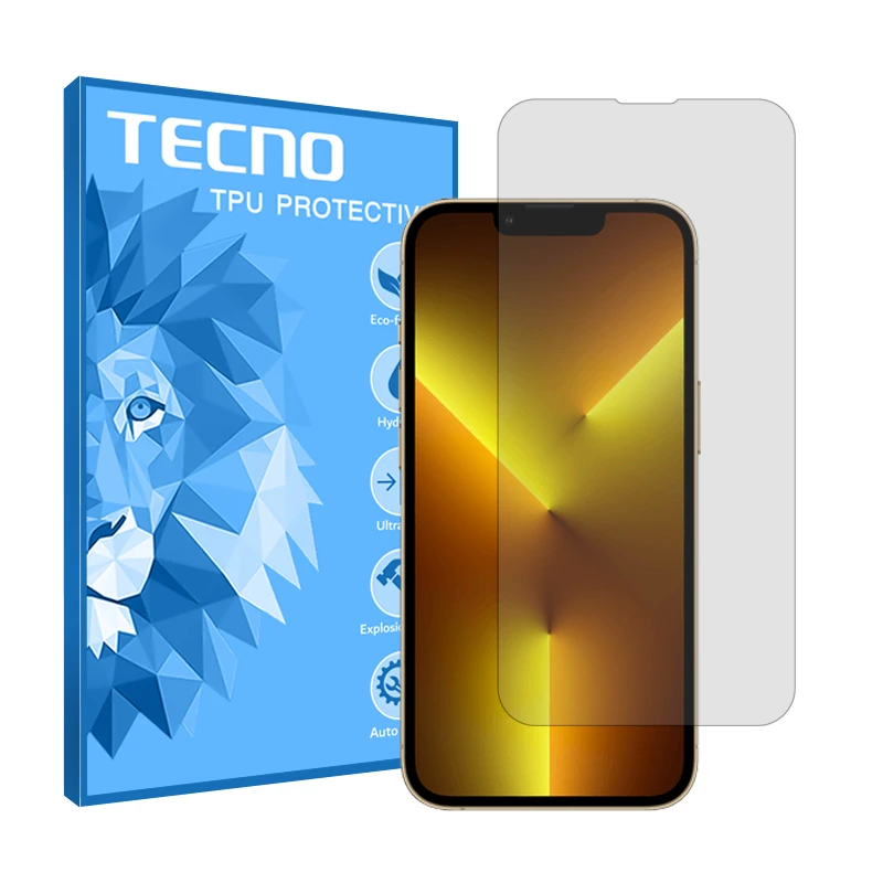 محافظ صفحه نمایش شفاف تکنو مدل HyGEL مناسب برای گوشی موبایل اپل iPhone 13 Pro