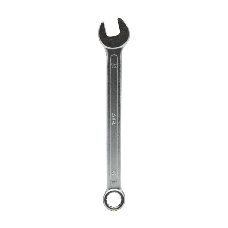 آچار یکسر تخت و یکسر رینگی آتا مدل YP-12MM سایز 12 میلی متر