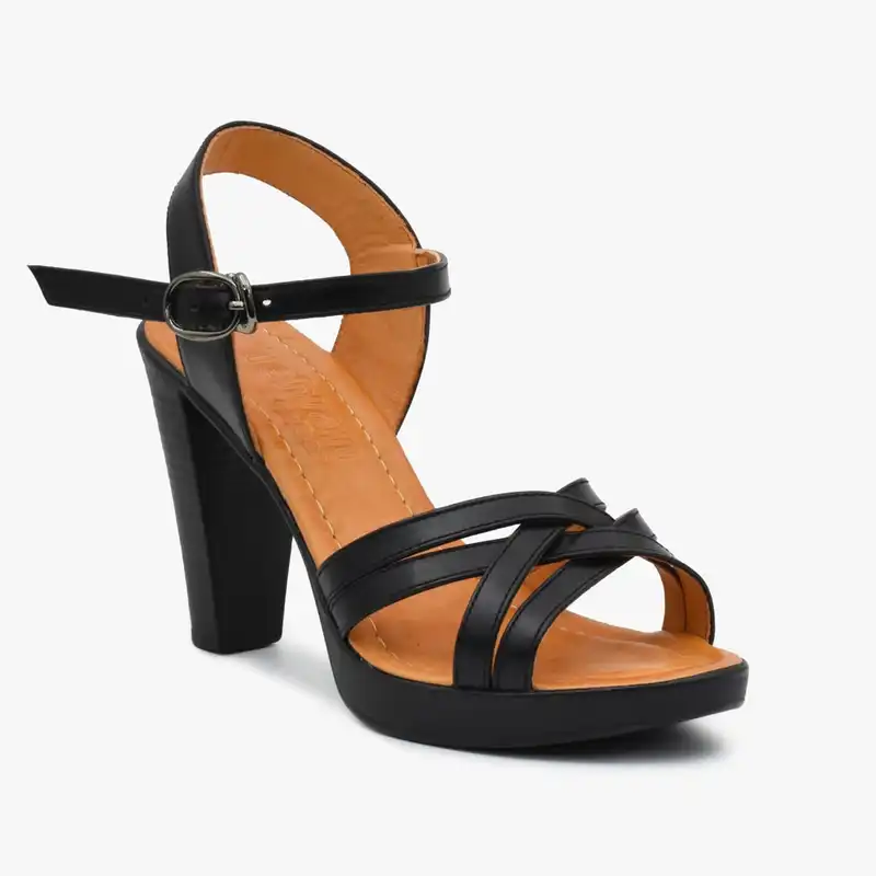 صندل زنانه چرم تهران مدل E28M