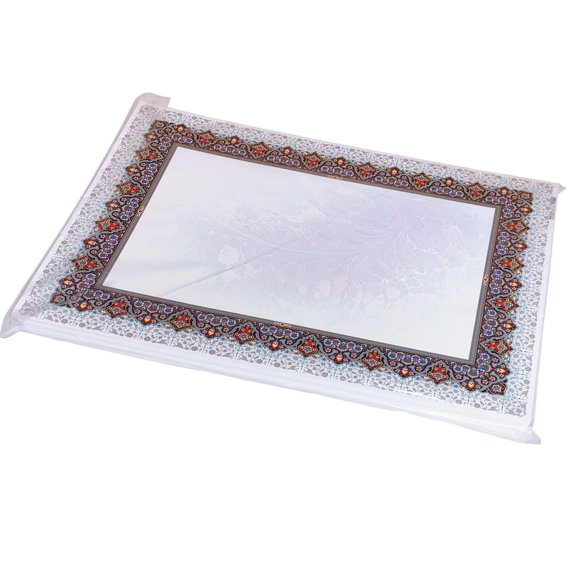 کاغذ تذهیب A4 خانه تذهیب طرح ماهی و ابروباد کد 4032 بسته 20 عددی کاغذ تذهیب A4 خانه تذهیب طرح ماهی و ابروباد کد 4032 بسته 20 عددی