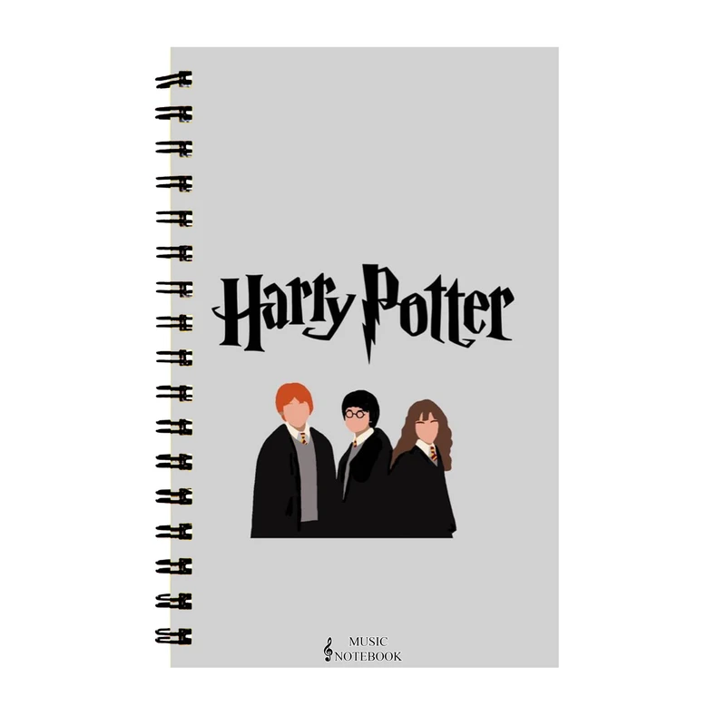 دفتر نت موسیقی 40 برگ مدل هری پاتر کد 055