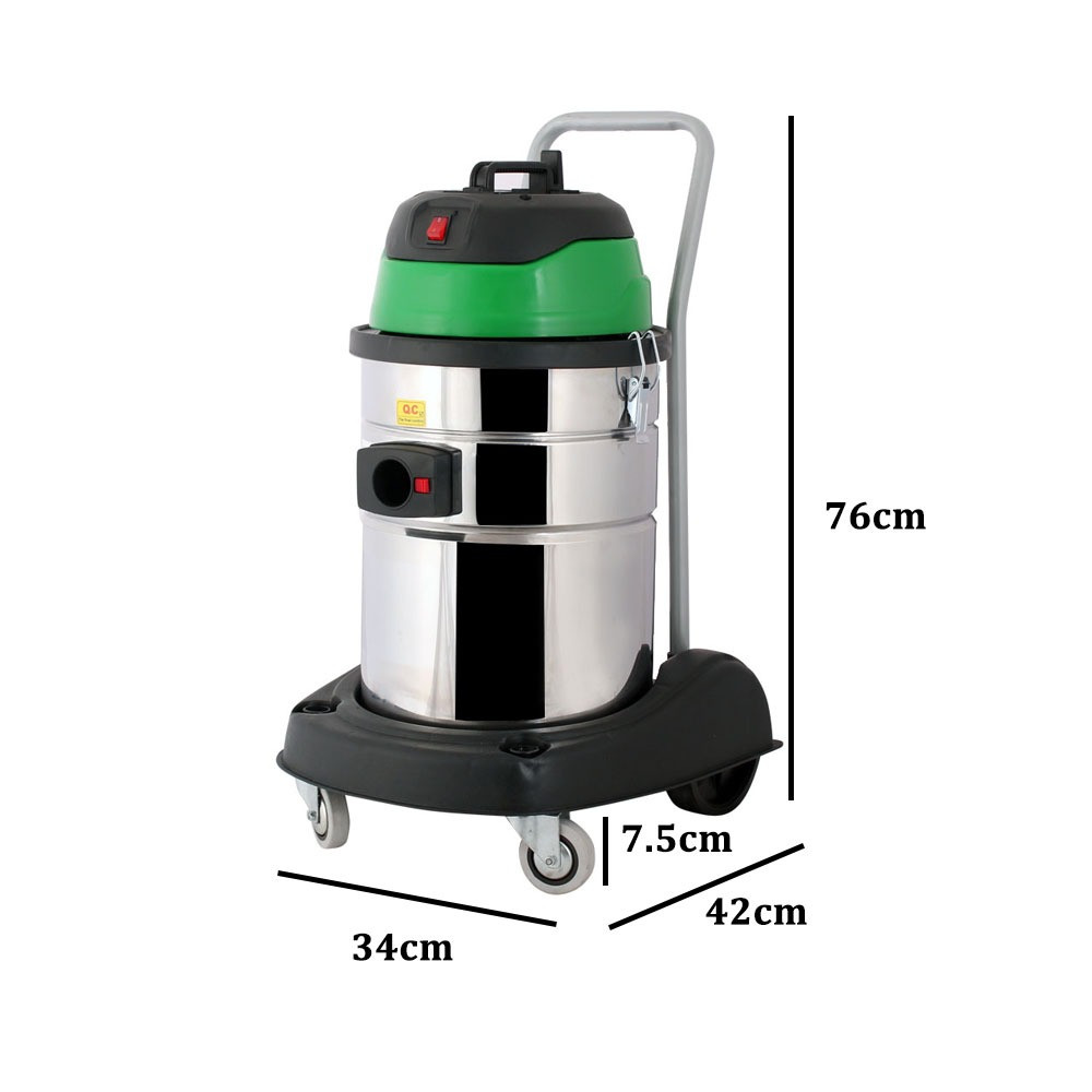 جاروبرقی صنعتی تک موتور گرین وکیوم مدل 3100