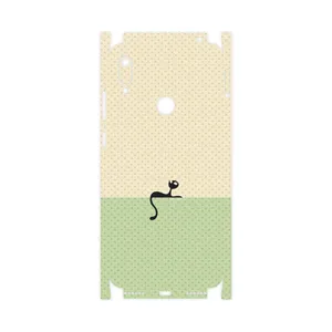MAHOOT Minimal Internet Cat Icon-FullSkin Cover Sticker for Huawei Y6 Prime 2019