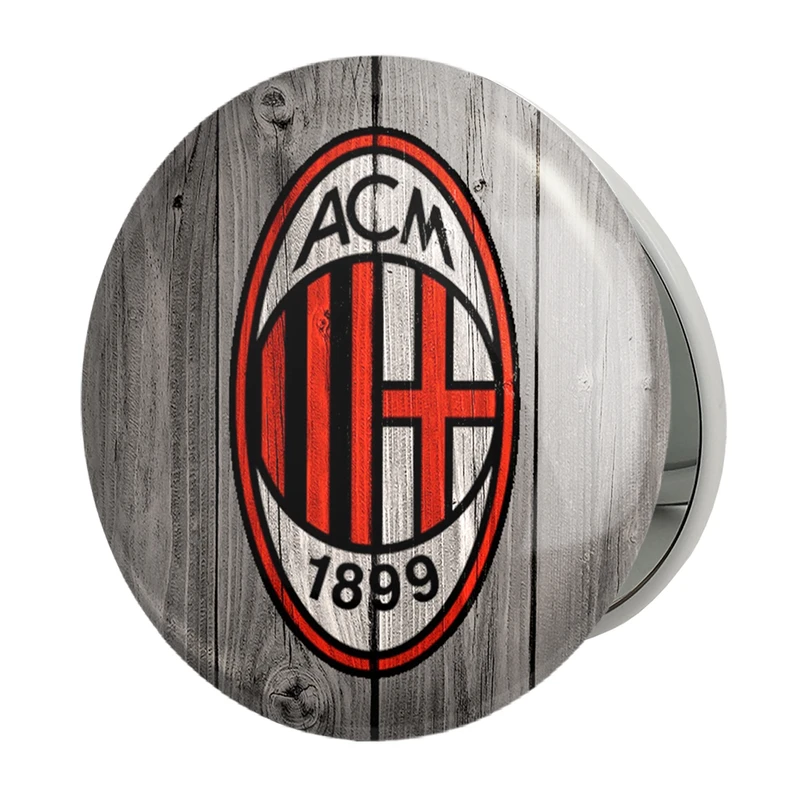 آینه جیبی خندالو طرح باشگاه آث میلان مدل تاشو کد 27262 