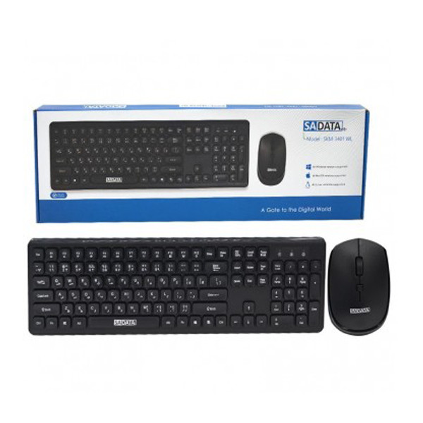 کیبورد و ماوس سادیتا مدل SKM-3401 1