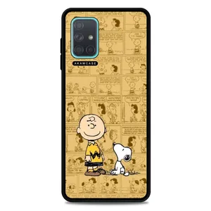 AKAM AMC-WSGA71-SNOOPY-22 Cover For Samsung Galaxy A71