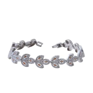 دستبند نقره زنانه بازرگانی میلادی کد DP_274