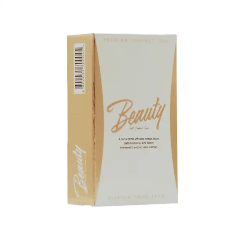 لنز چشم بیوتی شماره 18 مدل ACEA220 رنگ خاکستری عسلی روشن