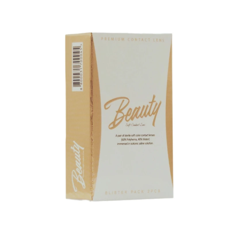 لنز چشم بیوتی شماره 18 مدل ACEA220 رنگ خاکستری عسلی روشن