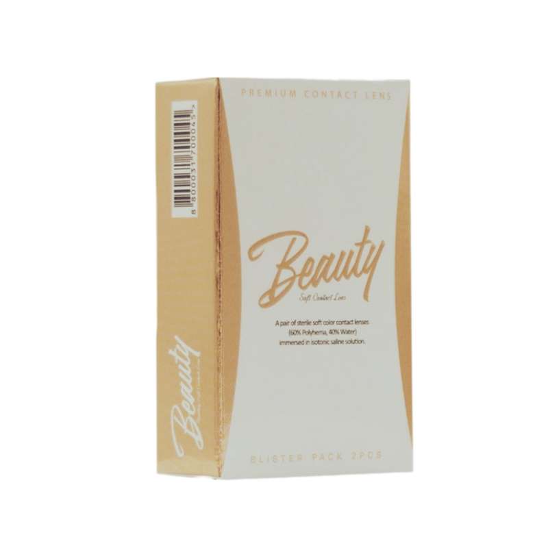 لنز چشم بیوتی شماره 26 مدل AQXA220 رنگ عسلی روشن