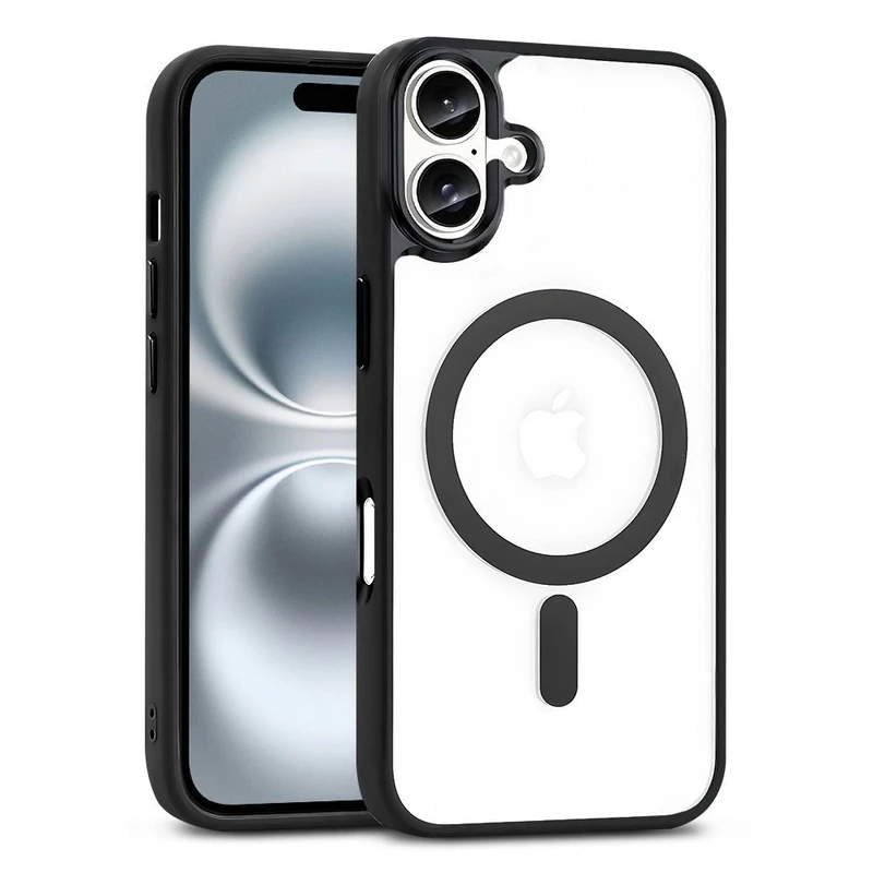 کاور کد iphone 16 مناسب برای گوشی موبایل اپل iPhone 16 به همراه محافظ لنز