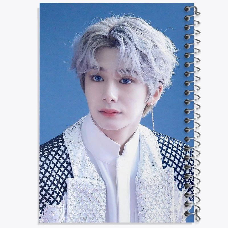 دفتر مشق 50 برگ خندالو مدل هیونگ وون گروه مانستا اکس MONSTA X کد 21176