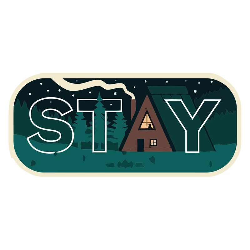 استیکر خودرو پویا مارکت طرح خانه کد 2529