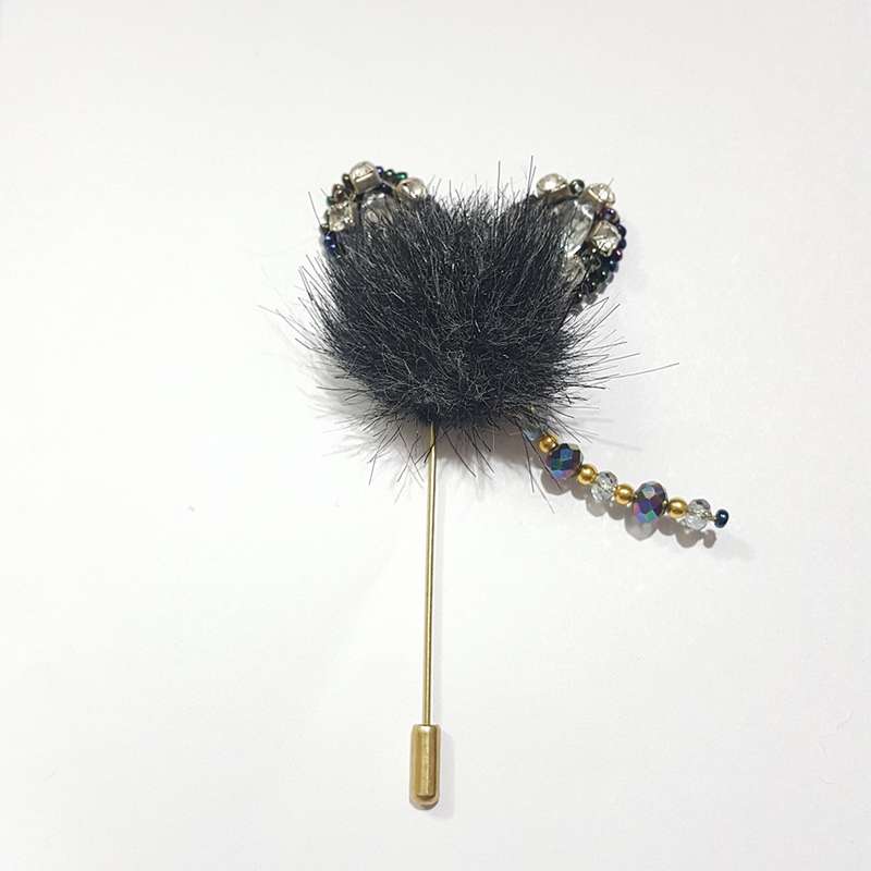 گل سینه زنانه مدل گربه گل سینه زنانه مدل گربه