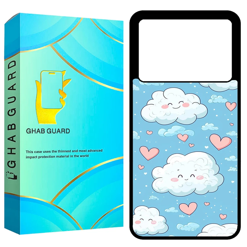کاور قاب گارد طرح ابر مدل GCHPK70P مناسب برای گوشی موبایل شیائومی Redmi K70 Pro 5G / Poco F6 Pro
