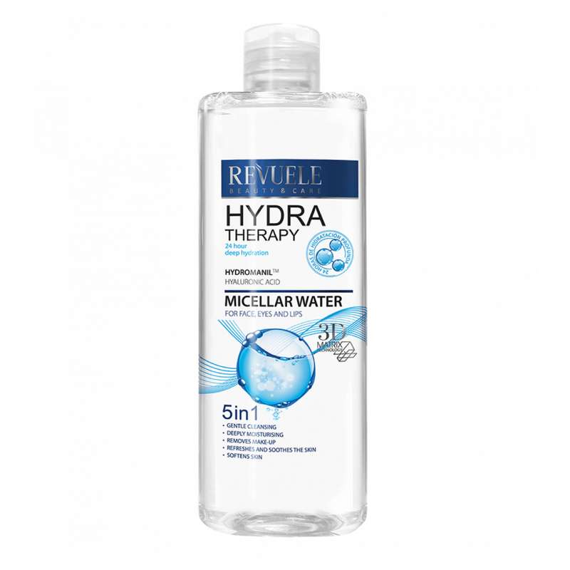محلول پاک کننده آرایش صورت رووئله مدل hydra therapy حجم 400 میلی لیتر محلول پاک کننده آرایش صورت رووئله مدل hydra therapy حجم 400 میلی لیتر