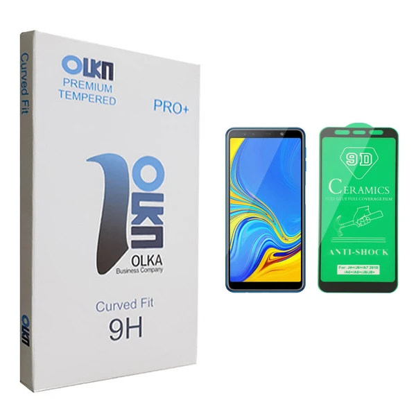 محافظ صفحه نمایش سرامیکی الکا مدل +PRO مناسب برای گوشی موبایل سامسونگ Galaxy A7 2018