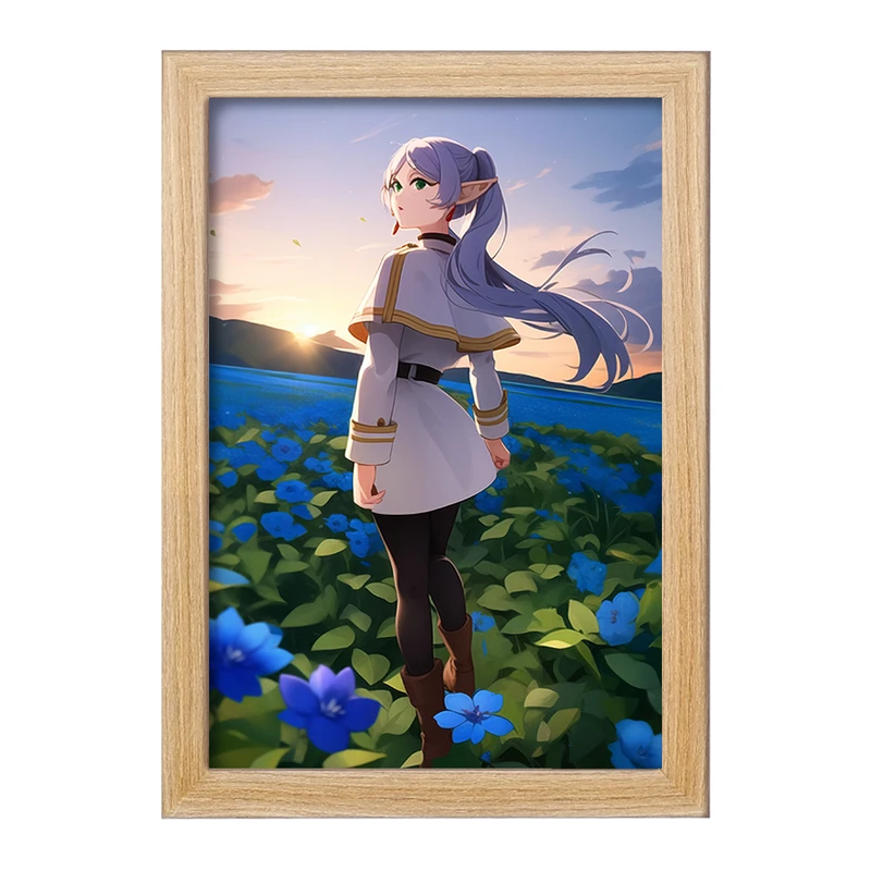 تابلو خندالو مدل انیمه فریرن (Frieren) کد 33963