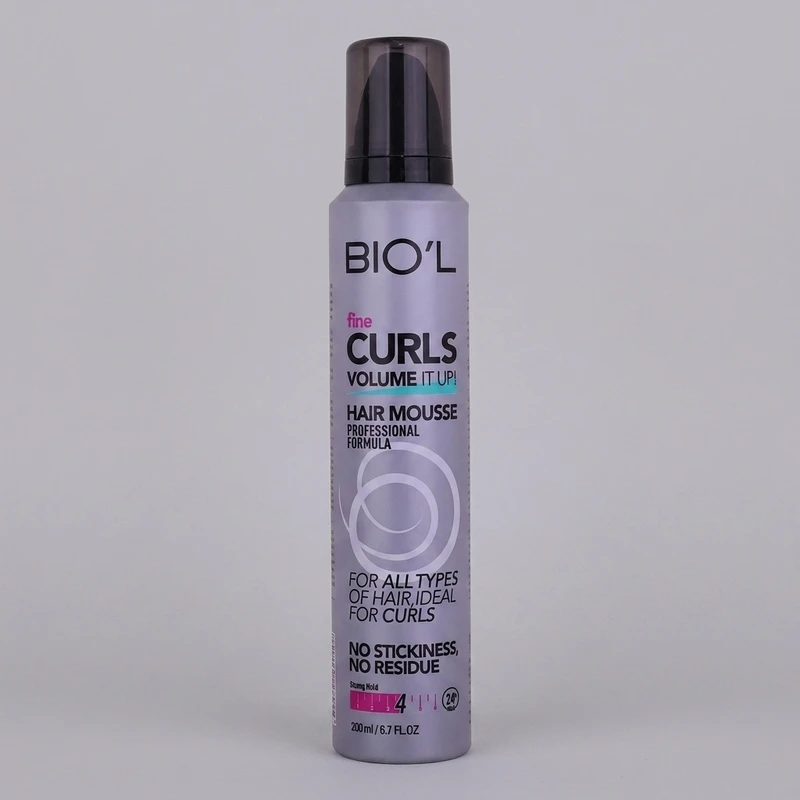 موس مو بیول مدل 4 FINE CURLS مناسب موهای فر حجم 200 میلی لیتر