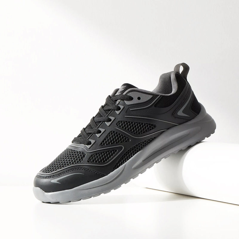 کفش مخصوص دویدن مردانه مکس مدل Panelled Sports Lace-Up Closure