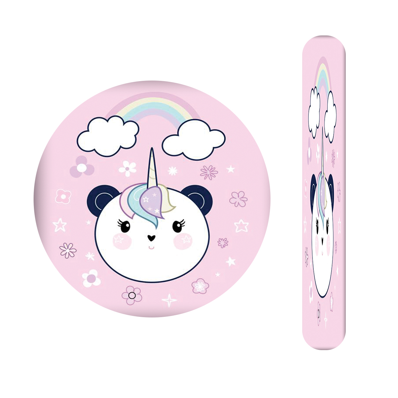 سوهان ناخن مندیکس مدل یونیکورن کد 568 به همراه آینه جیبی