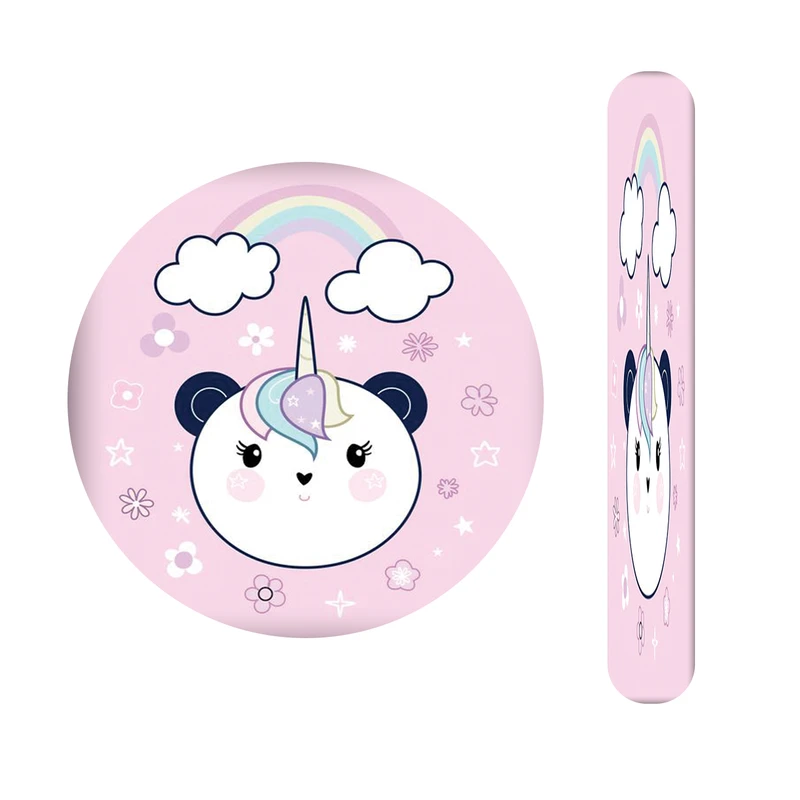 آینه آرایشی جیبی مدل خرس کد 568  به همراه سوهان ناخن