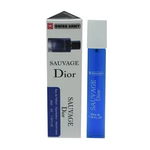 عطر جیبی مردانه سوئیس آرمی مدل ساواج حجم 35 میلی لیتر