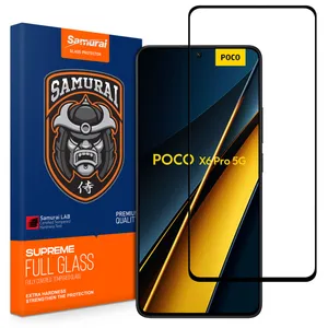 Samurai glass screen protector Glass Max model suitable for Xiaomi Poco X6 Pro