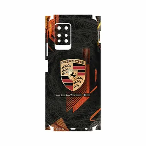 MAHOOT Porsche-Logo-FullSkin Cover Sticker for Infinix Note 10 Pro