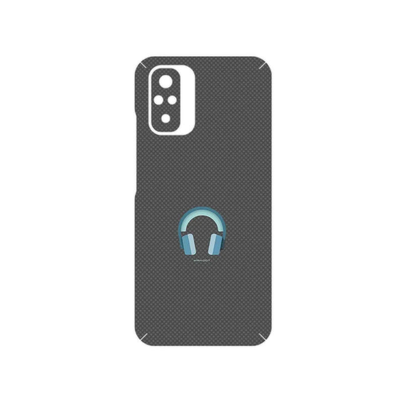 برچسب پوششی ماهوت مدل Minimal Headphone Icon مناسب برای گوشی موبایل شیائومی Redmi Note 10s