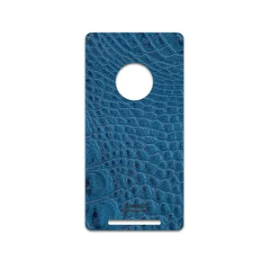 MAHOOT Blue-Crocodile-Leather Cover Sticker for Nokia Lumia 830
