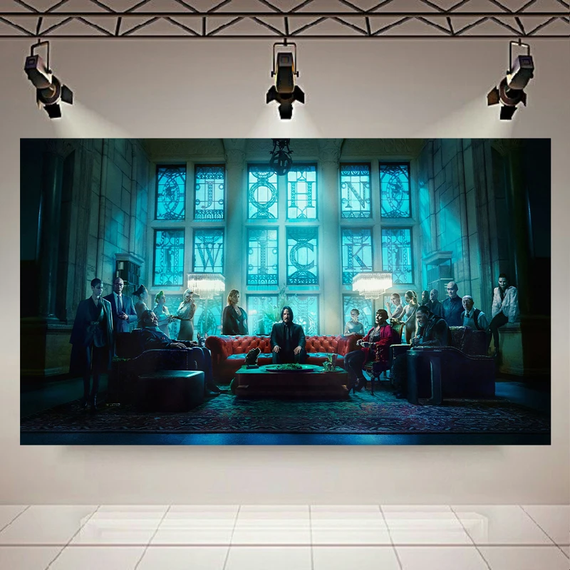 پوستر طرح فیلم سینمایی جان ویک کد AR6700