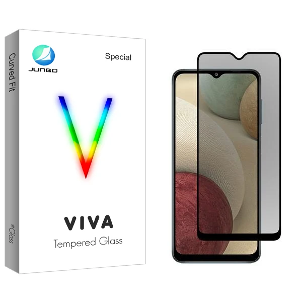 محافظ صفحه نمایش حریم شخصی جانبو مدل Viva مناسب برای گوشی موبایل سامسونگ Galaxy A12