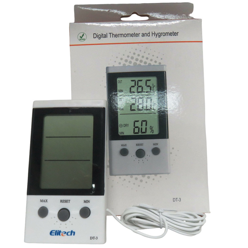 دماسنج و رطوبت سنج الیتک مدل DT-3