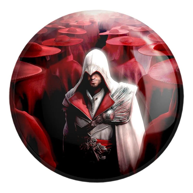 پیکسل خندالو طرح اساسینز کرید Assassin's Creed کد 4983 مدل بزرگ