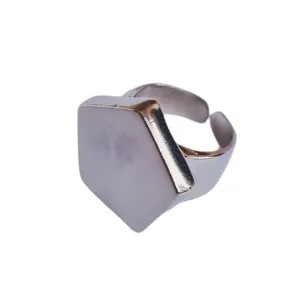 انگشتر زنانه مدل پنج ضلعی