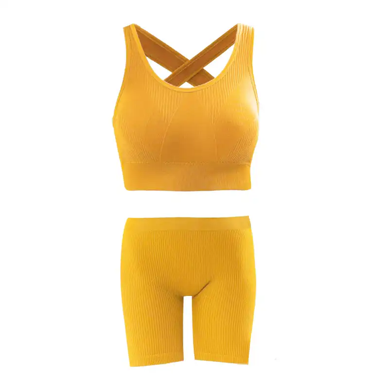 ست نیم تنه و شلوارک ورزشی زنانه مدل لیدی اسپرت