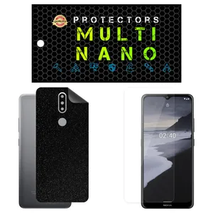 Multi Nano X-SFG Screen Protector For Nokia 2.4 with back skin
