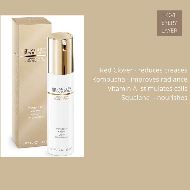 کرم سفت کننده و لیفتینگ جانسین کازمتیک مدل Perfect Lift حجم 50 میلی لیتر