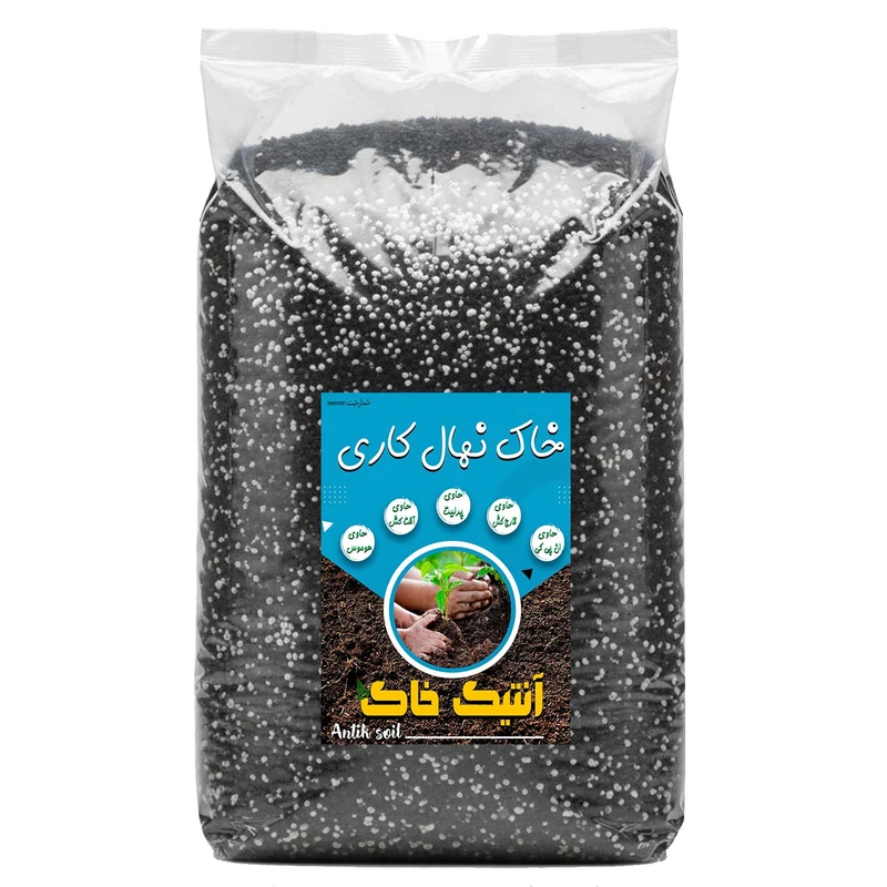 خاک نهال کاری آنتیک خاک مدل 20LR وزن 10 کیلوگرم