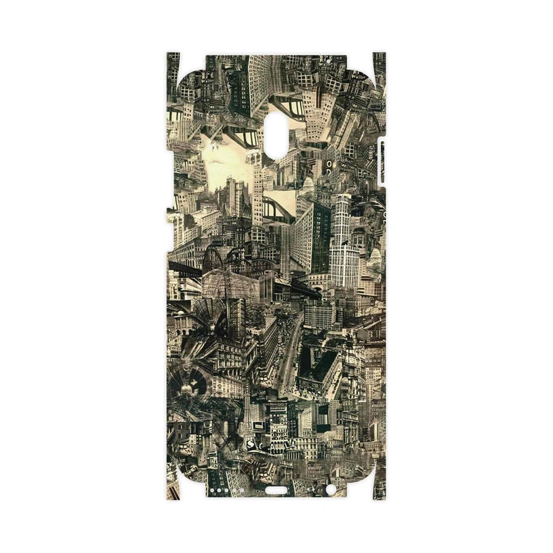 برچسب پوششی ماهوت مدل Collage of Skyscraper-FullSkin مناسب برای گوشی موبایل شیائومی Redmi 8A