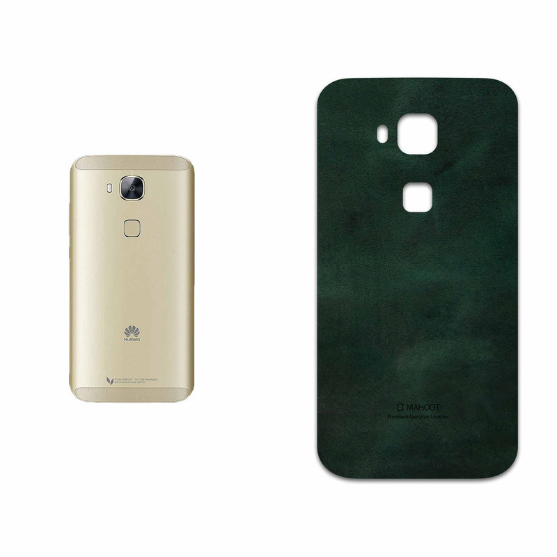 برچسب پوششی ماهوت مدل Green Buffalo Leather مناسب برای گوشی موبایل هوآوی Ascend G8