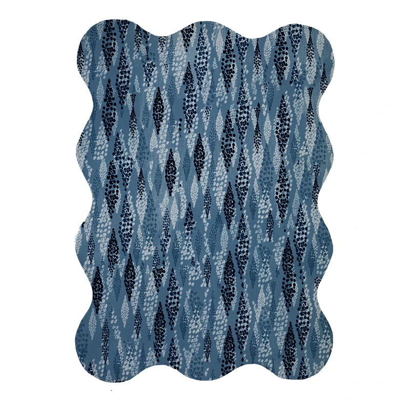 پادری مدل دالبر طرح کلاسیک کد9271 سایز 80x110 سانتی متر 