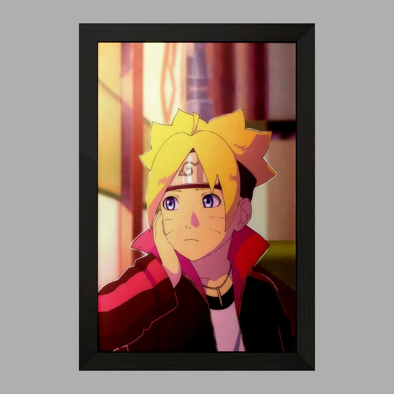 تابلو خندالو مدل بوروتو اوزوماکی انیمه بوروتو Boruto  کد 15726