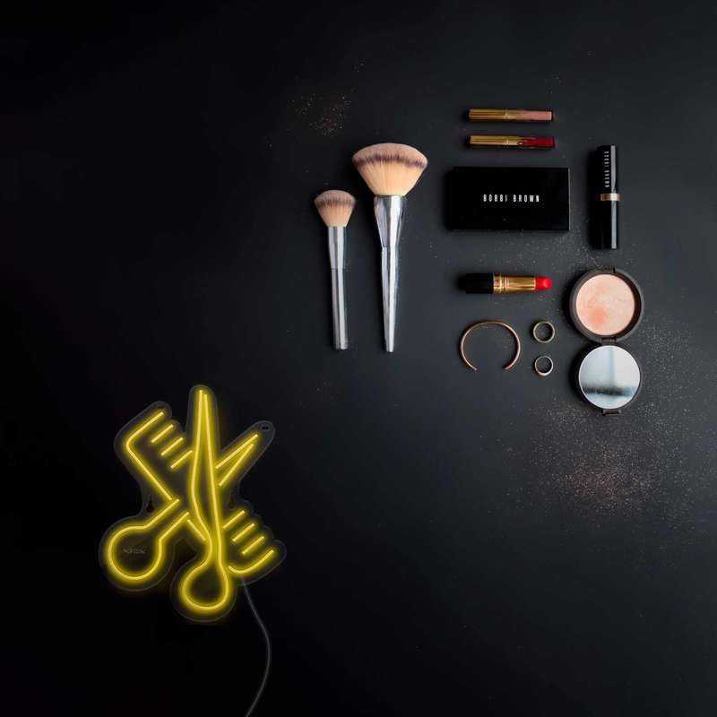 چراغ دیواری نئون دیزاین طرح Barber_YL