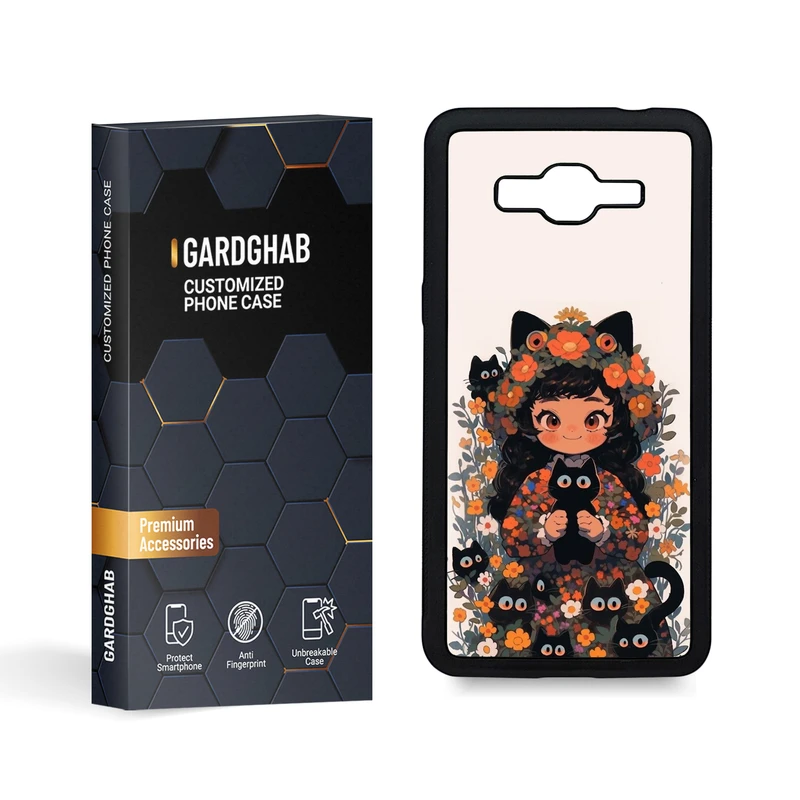 کاور گارد قاب مدل دخترانه مناسب برای گوشی موبایل سامسونگ Galaxy Grand Prime / G530